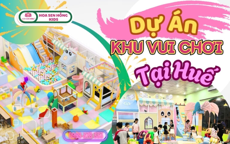 lắp đặt khu vui chơi Kidz Wonder Huế