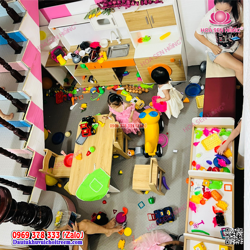 lắp đặt khu vui chơi tại Bình Dương