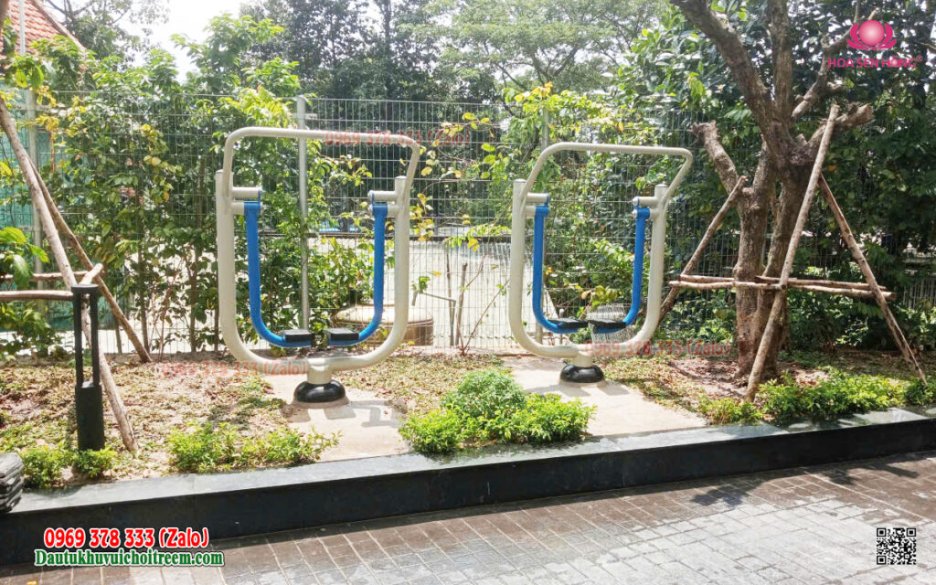 Thi công sân chơi ngoài trời chung cư The Maison TDM