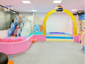 Thi công khu vui chơi tại Bà Rịa 220m vuông