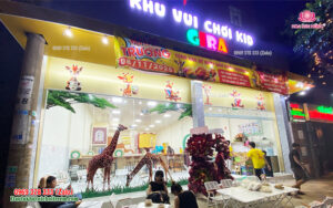 Thi công khu vui chơi trẻ em Gari Kids