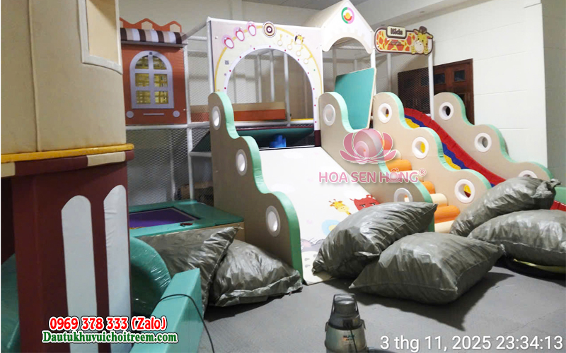 THI CÔNG KHU VUI CHƠI TRẺ EM GIRA KID, 180m vuông. 19 Thi công khu vui chơi trẻ em gira kid