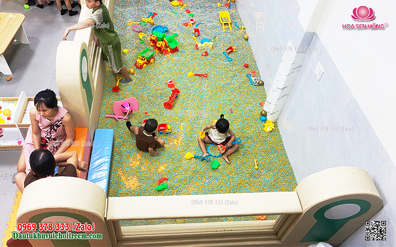 THI CÔNG KHU VUI CHƠI TRẺ EM GIRA KID, 180m vuông. 9 Thi công khu vui chơi trẻ em gira kid