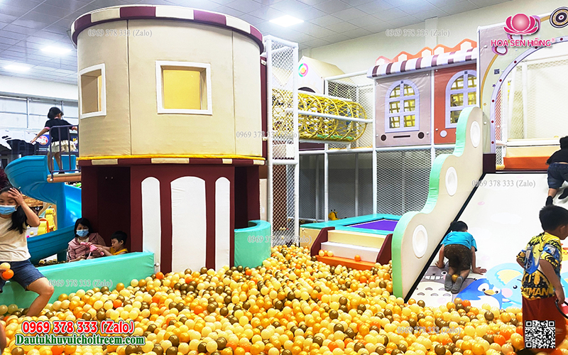 THI CÔNG KHU VUI CHƠI TRẺ EM GIRA KID, 180m vuông. 30 khu vui choi GIRA KID 9 1