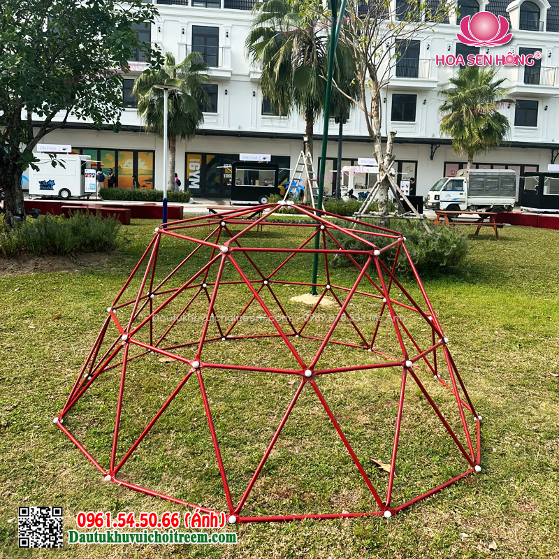 Lắp đặt khu vui chơi ngoài trời - trò chơi thang leo ngoài trời 