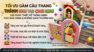 khu vui chơi mini cho nhà hàng