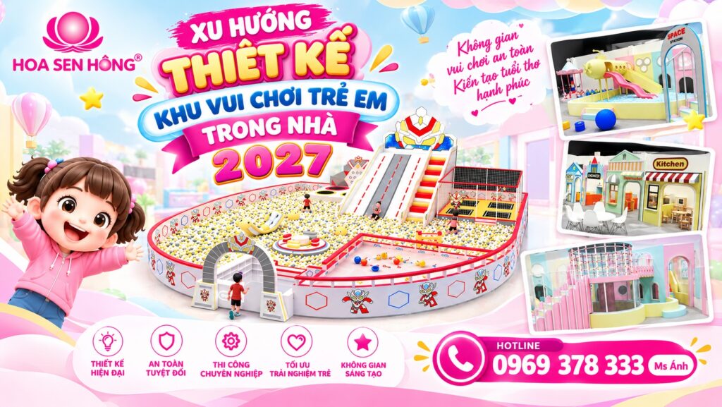 Xu hướng thiết kế khu vui chơi 2027